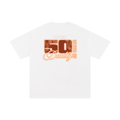 50 years of Deadly T-shirt - White
