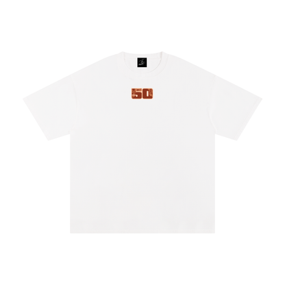 50 years of Deadly T-shirt - White